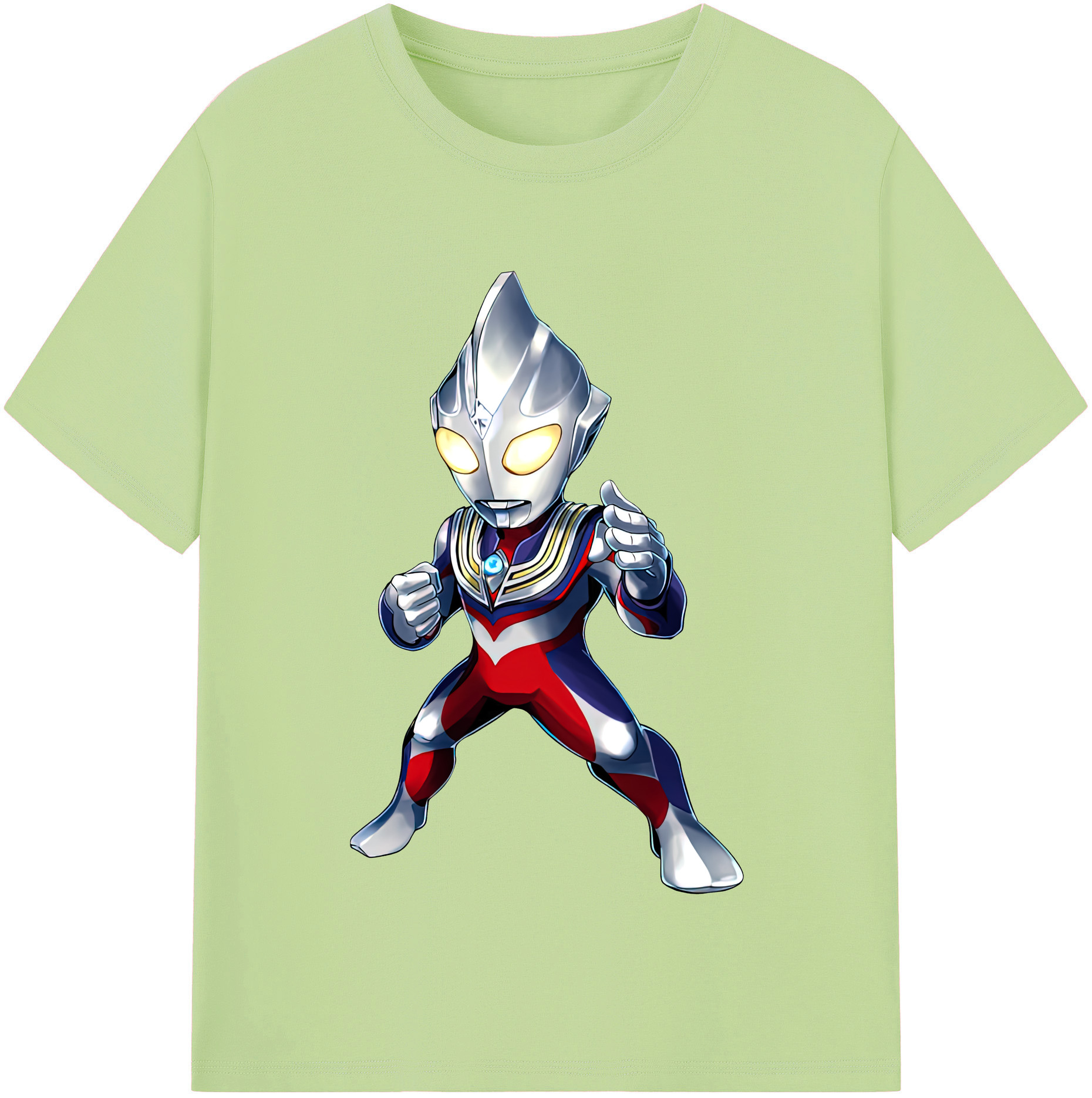 （画像用） ウルトラマン Ultraman 綿100％半袖Tシャツ（フロントプリント）